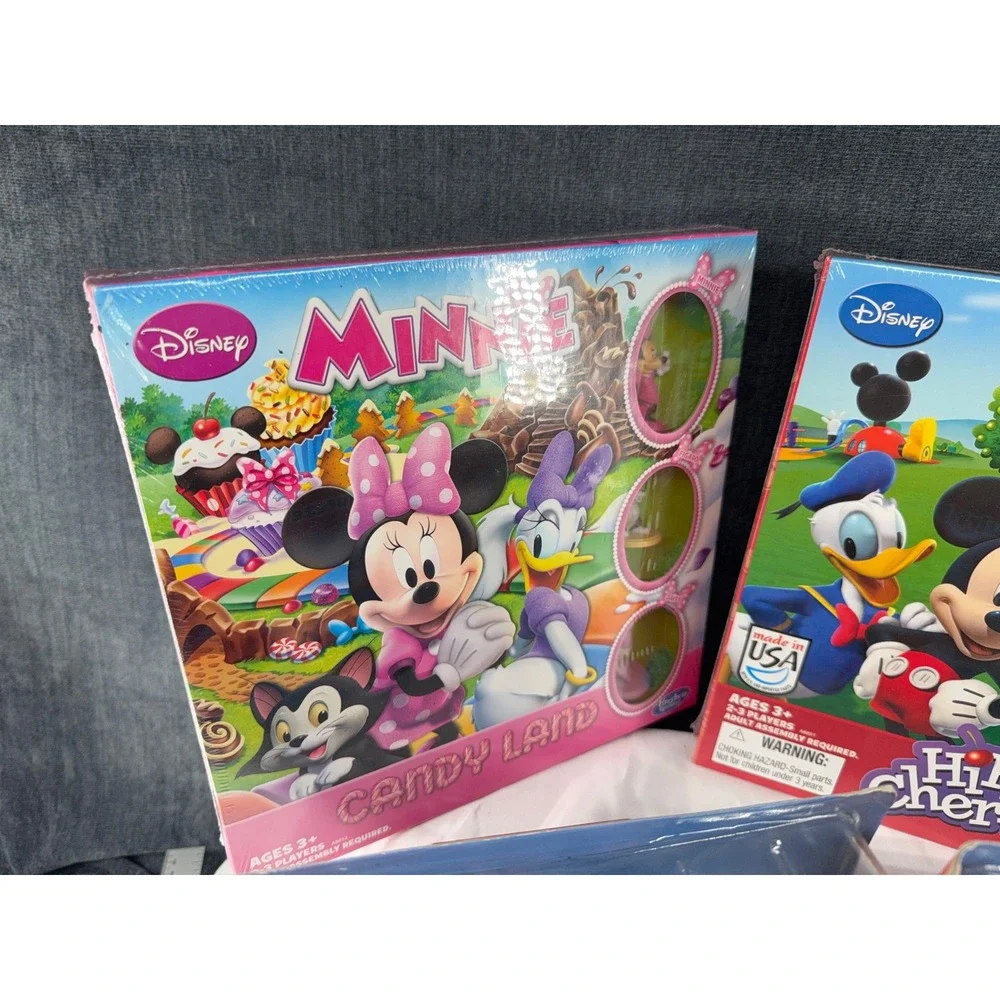 Disney Mickey Mouse Clubhouse & Minnie Games Toys Lot 2013 Sealed Fisher-Price